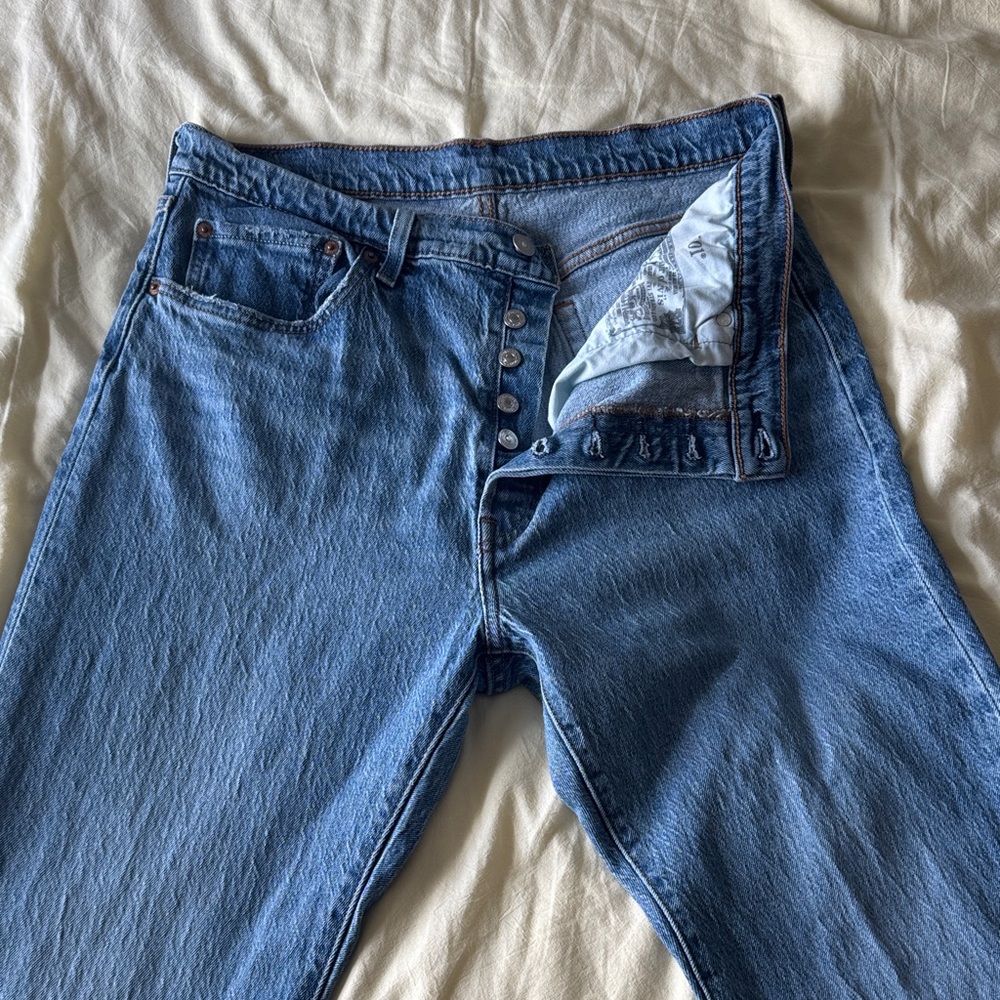 Levi's 501 high waisted Jeans